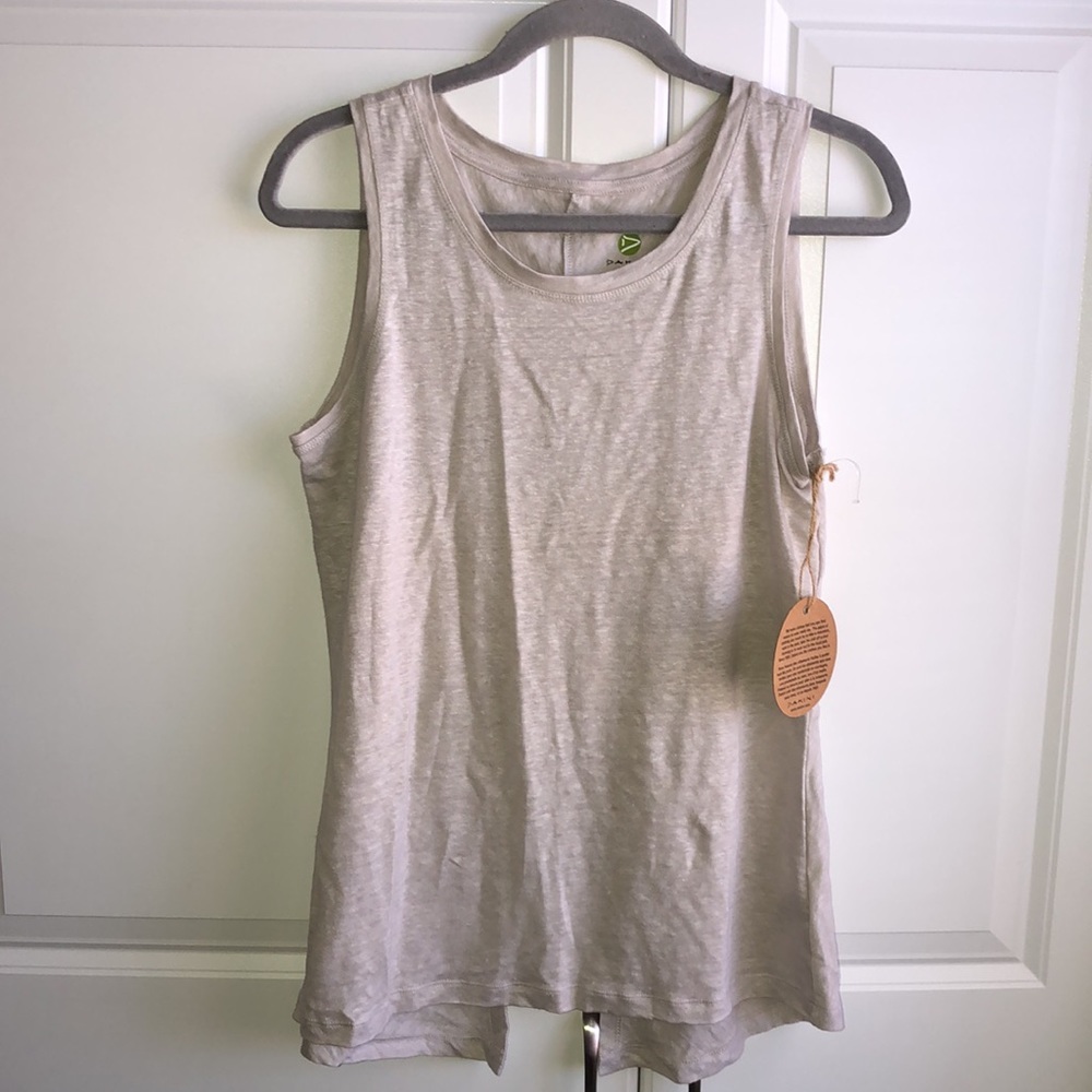 Dakini Linen Tank Top Medium‎ NWT